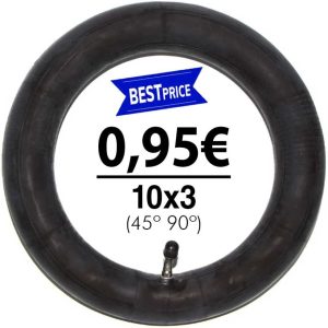 Cámara De Aire 10×3 – 255×80 (Válvula 45º 90º) (Estándar) | Mejor Agarre Y Comodidad