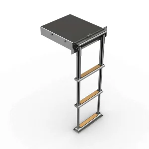 Escalera de baño empotrable telescópica 3 peldaños