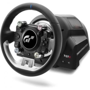 THRUSTMASTER SERVO BASE + VOLANTE T-GT II+ Pedalws TLCM PACK PARA PS5 / PS4 / PC