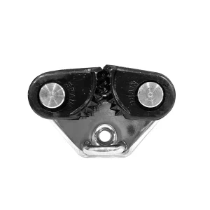 Mordaza con pasacabo