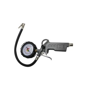Inflador de aire con manómetro tipo pistola (170psi)