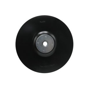 Disco respaldo 7″ (180mm) PVC negro p/amoladora ***