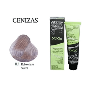 Tinte en crema VITALITY COLOUR XXL 100ml. TONO: 8.1