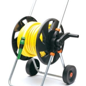 Carro Portamanguera DROP 60 (25 metros) Chasis de acero zincado. Incluye manguera 25 metros.