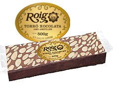 Turrón de Chocolate con Almendras Roig (500gr.)