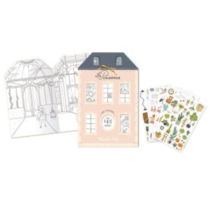 CUADERNO DIBUJO CON 145 STICKERS – LES PARISIENNES