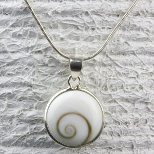 Colgante plata Ojo de Shiva